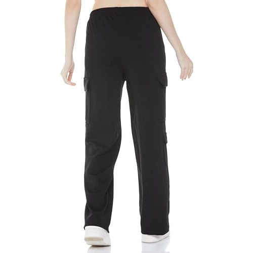 FYLTR Women's Relaxed Casual Pants (FYLAW24WP-502_Black Orchid