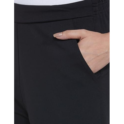 FYLTR Women's Relaxed Casual Pants (FYLAW24WP-502_Black Orchid