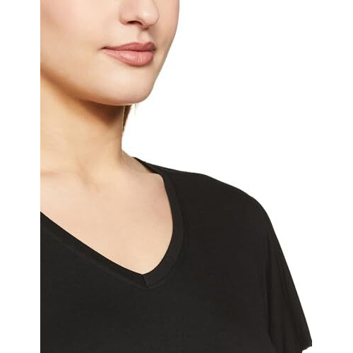 FYLTR Women's Regular Fit Blouse (FYLSS23WKT-005_Black Beauty