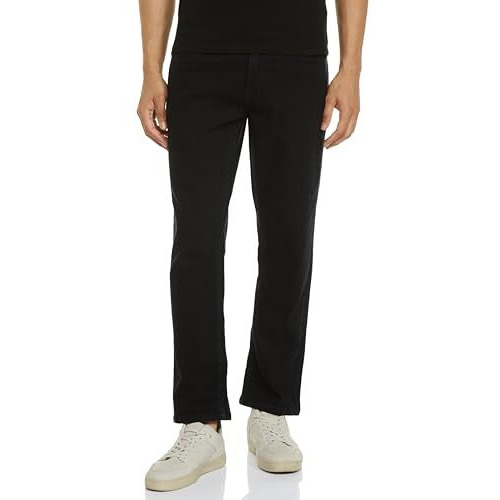 INKD Men's Relaxed Jeans (INKAW24MJN-501_Raven Black