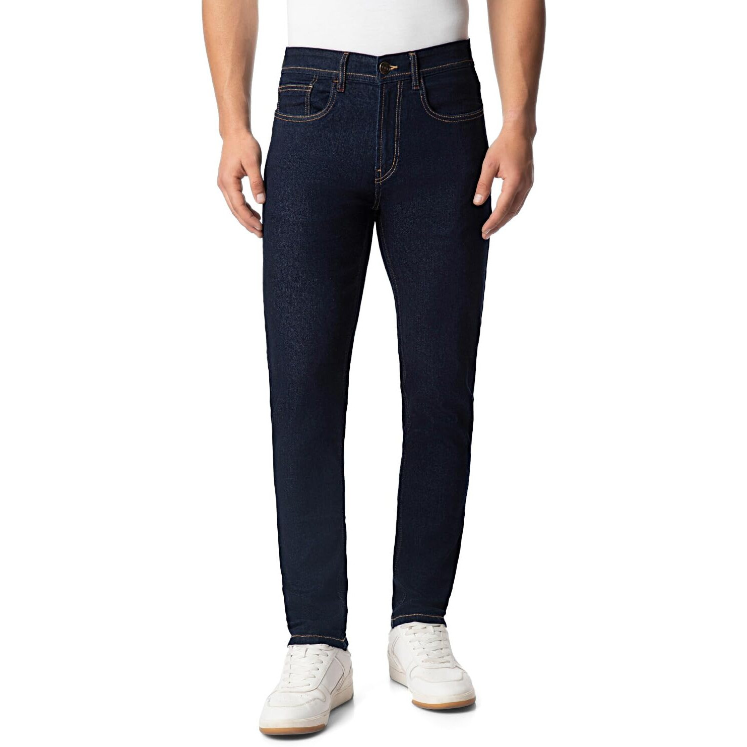 INKD Men's Regular Jeans (INKSS23MJN-010_Indigo-Deep Neptune