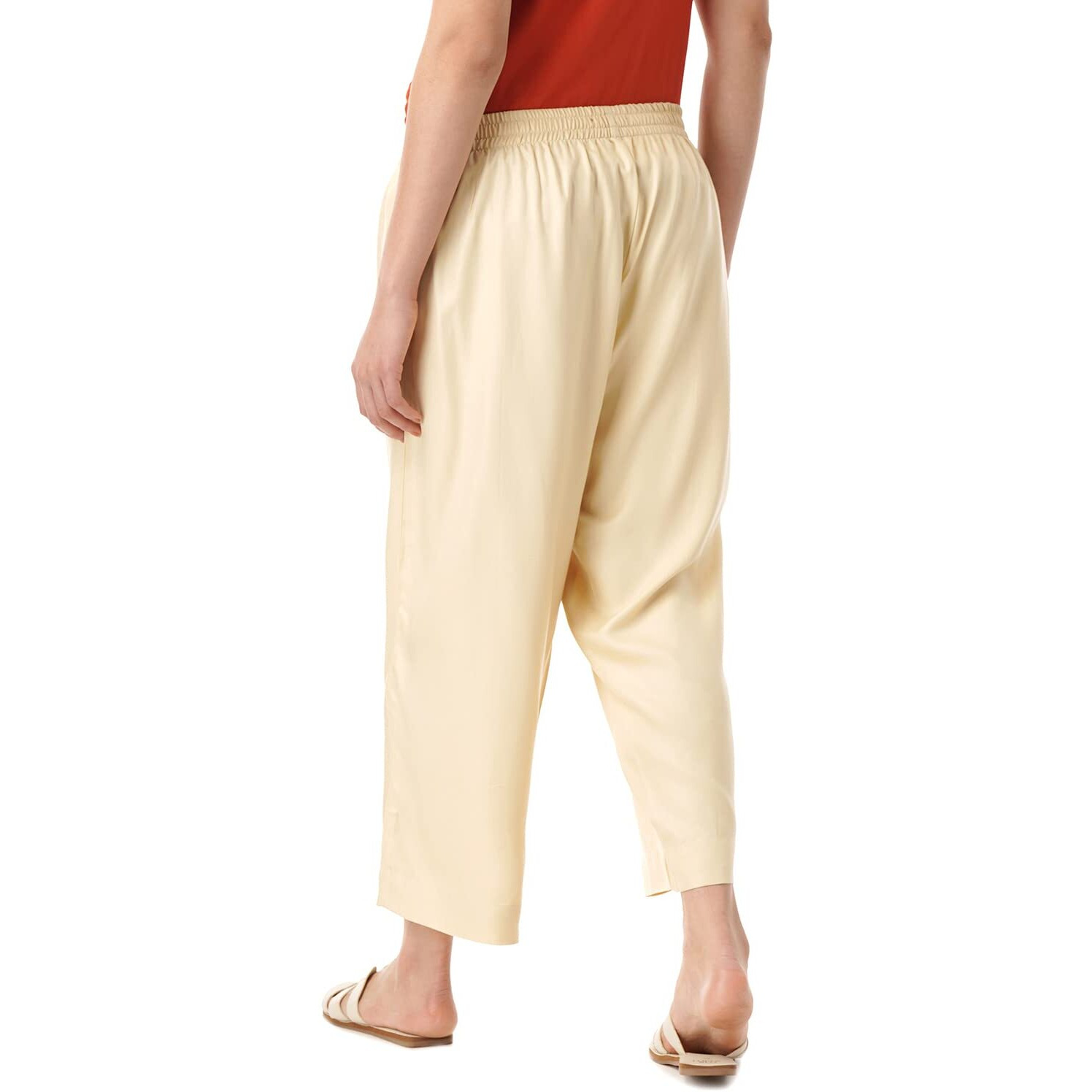 FYLTR Women's Regular Pants (FYLSS23WP-028_Goa Sands_30)