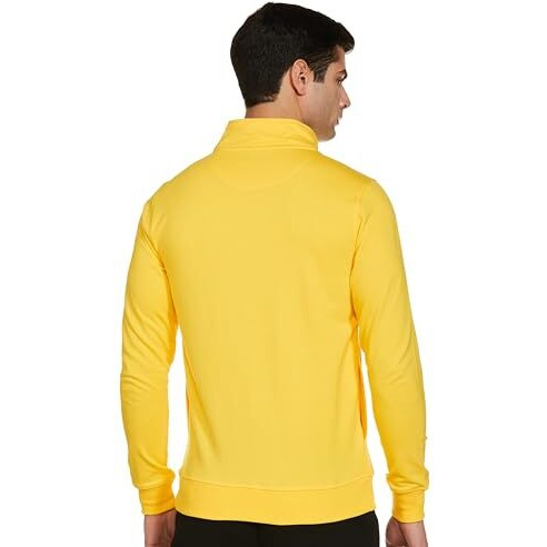 FYLTR Men's Casual Stand Collar Jacket With Half Zip Branding | Full Sleeve | Casual Winterwear For Men