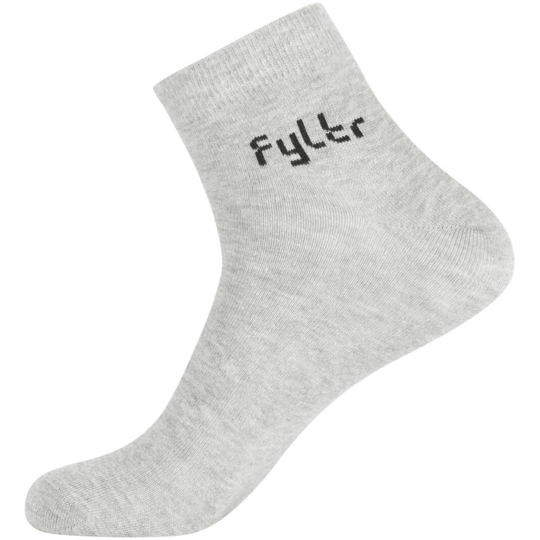 FYLTR Men's Cotton Blend Ankle Length Socks Solid Color | Pack Of 3 | Anti-Microbial | Anti-Odor (Vainly Pink,Black,Grey)