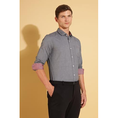 Formal Shirts for Men || Shirt for Men || Men Shirt (in, Alpha, XL, Suave Slate)