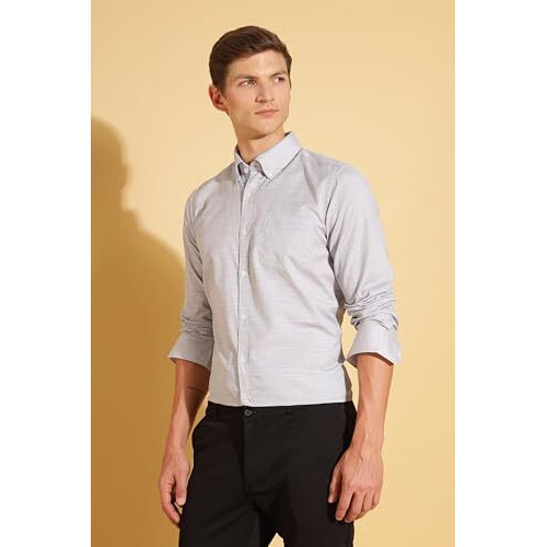 Formal Shirts for Men || Shirt for Men || Men Shirt (in, Alpha, M, Graphite Grace)