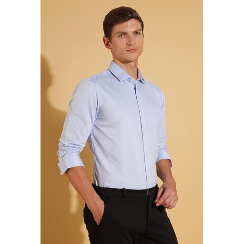 Formal Shirts for Men || Shirt for Men || Men Shirt (in, Alpha, S, Boardroom Blue)