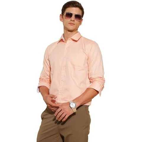 Formal Shirts for Men || Shirt for Men || Men Shirt (in, Alpha, S, Business Mandarin)