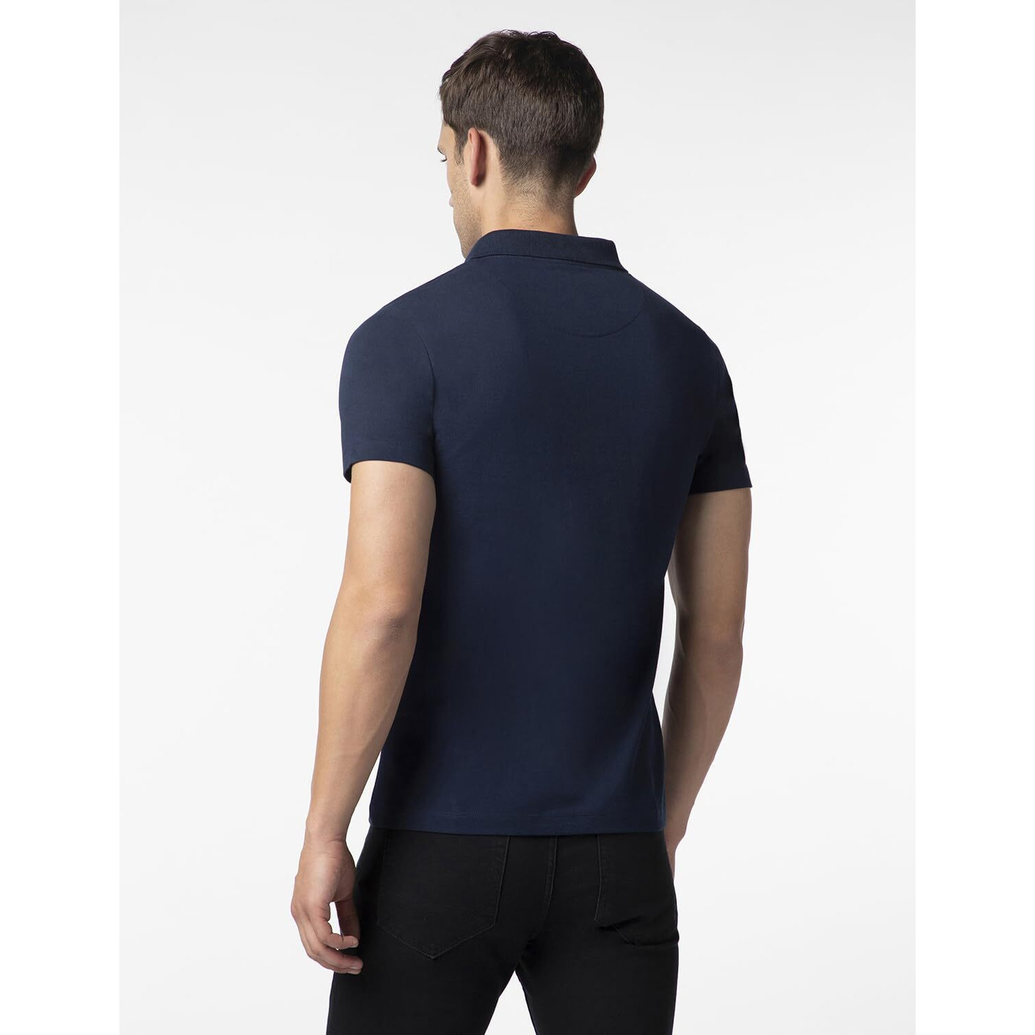 FYLTR Men's Solid Regular Fit Polo Shirt (FYLAW23MP-003_Blue Beats 2XL)