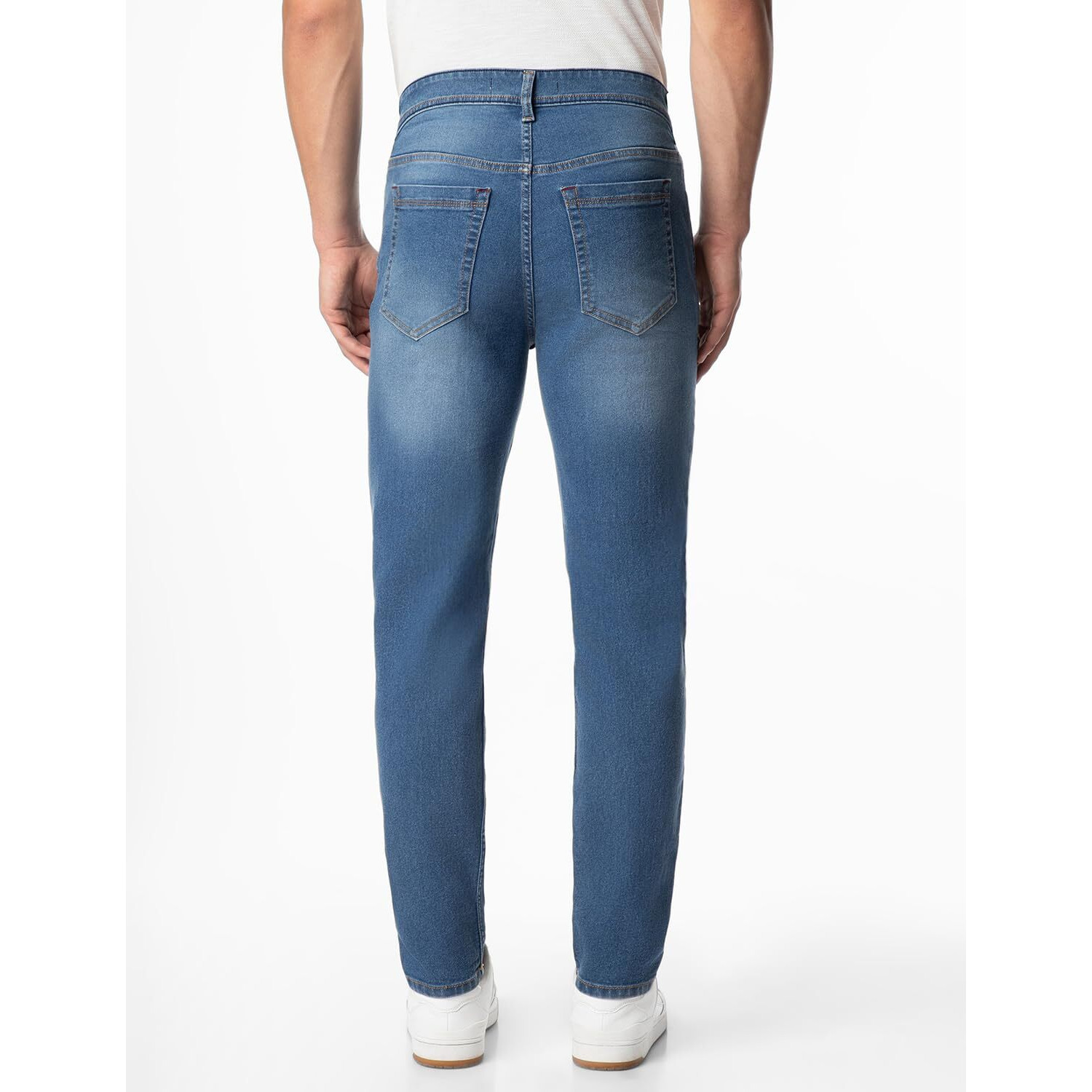 INKD Men's Regular Jeans (INKSS23MJN-010_Indigo-Azure Nile