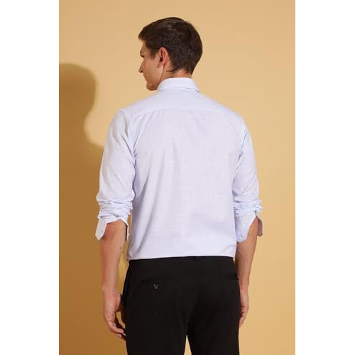 Formal Shirts for Men || Shirt for Men || Men Shirt (in, Alpha, L, Breezy Blue)