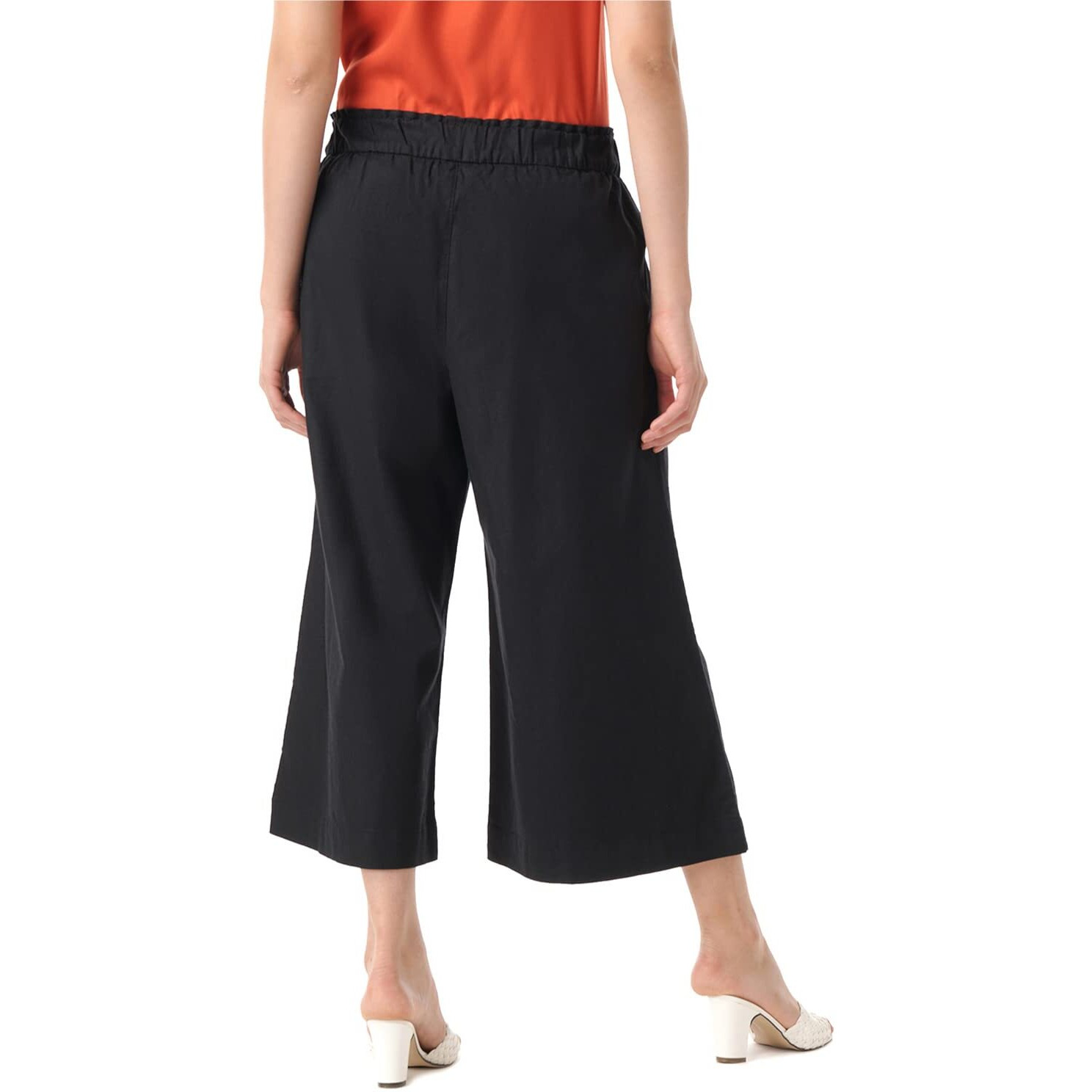 FYLTR Women's Regular Pants (FYLSS23WP-033_Black Heart_28)