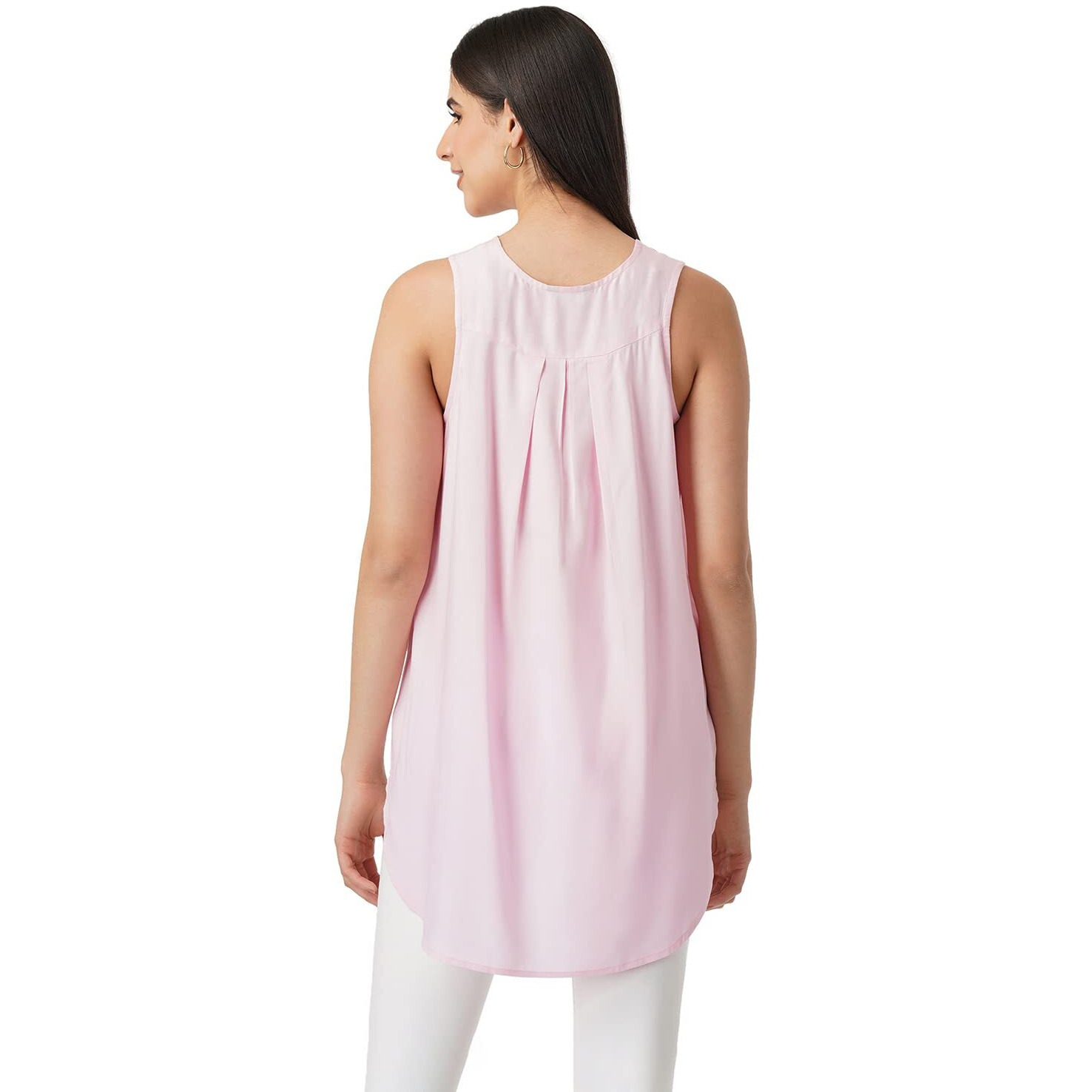 FYLTR Women's Solid Regular Fit Blouse (FYLSS23WB-014_Very Berry M)