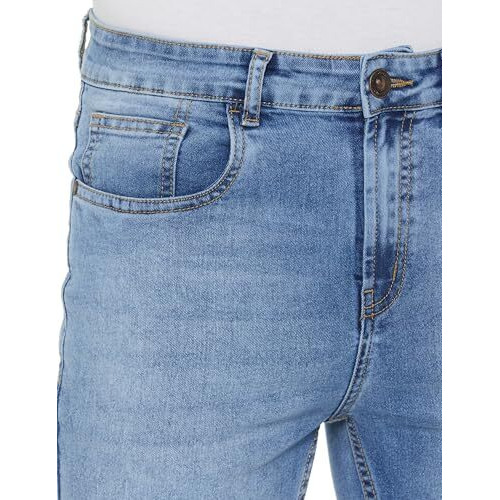 INKD Men's Slim Jeans (INKSS23MJN-006_Seaside Slate
