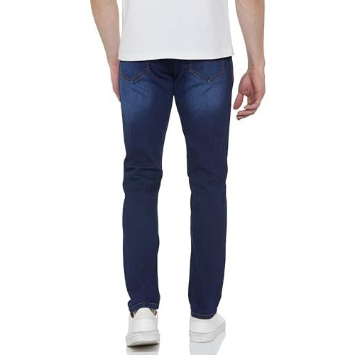 INKD Men's Regular Jeans (INKSS23MJN-011_Inkwell Indigo