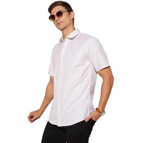 FYLTR Shirts for Men || Half Slevee Shirt || Men Shirt (in, Alpha, L, Desert Sands)