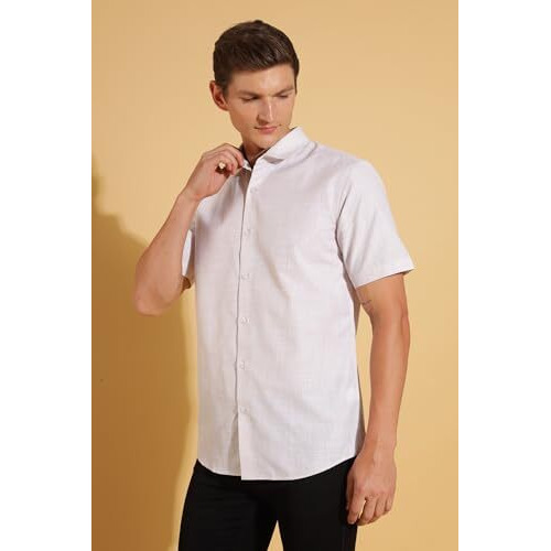 FYLTR Shirts for Men || Half Slevee Shirt || Men Shirt (in, Alpha, L, Desert Sands)
