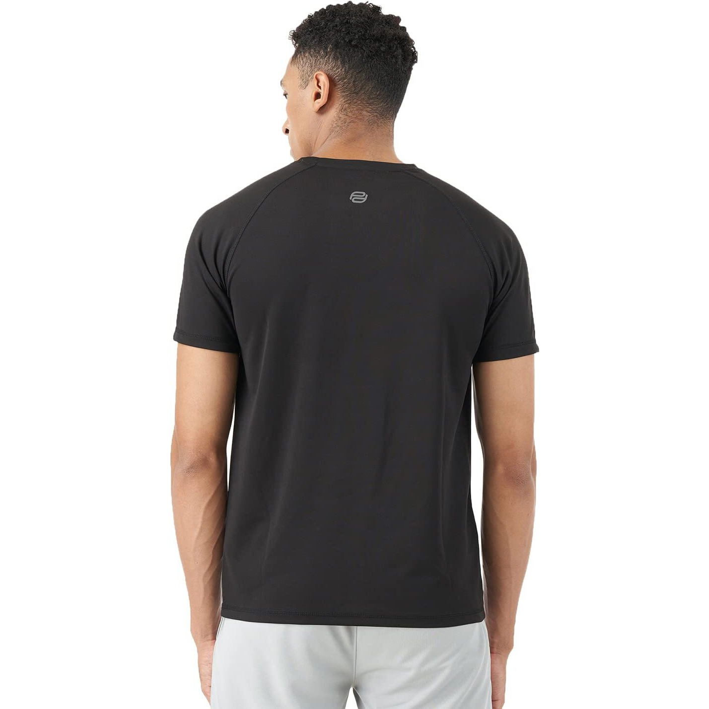 PUMPD Mens Regular Fit T-Shirt (PUMSS23MTS-031_Whacky Black L)