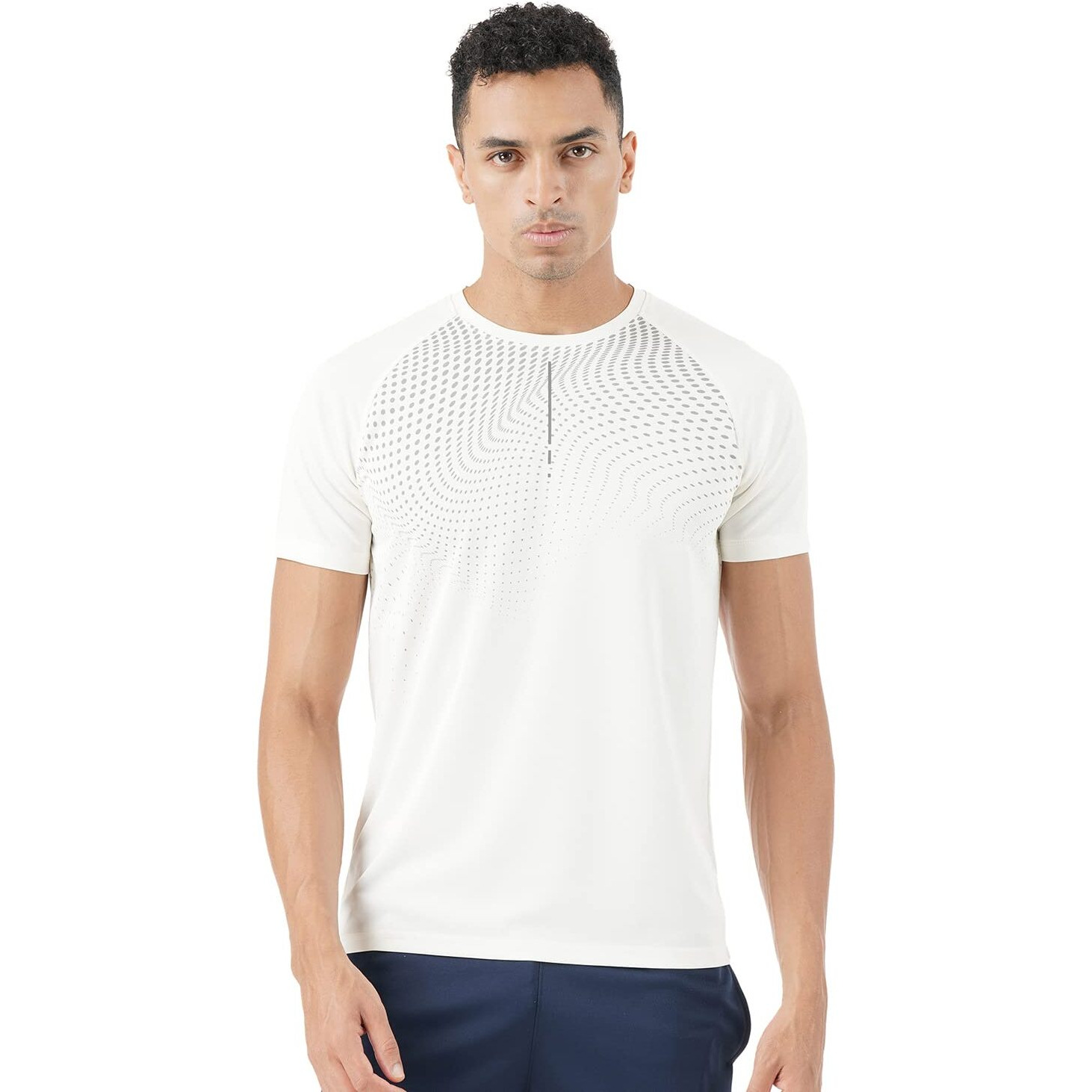 PUMPD Mens Regular Fit T-Shirt (PUMSS23MTS-031_Squat White XL)