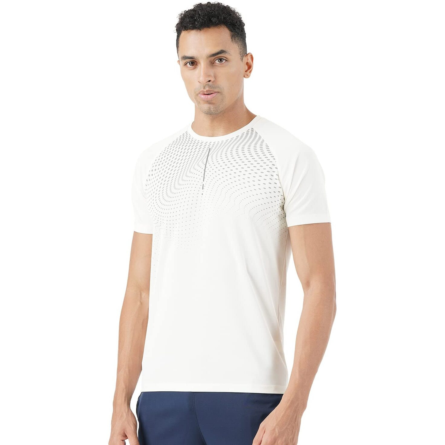 PUMPD Mens Regular Fit T-Shirt (PUMSS23MTS-031_Squat White XL)