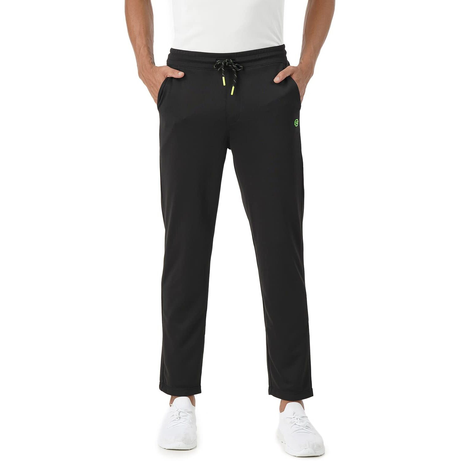 PUMPD Mens Regular Track Pants (PUMSS23MTR-022_Whacky Black_XL)