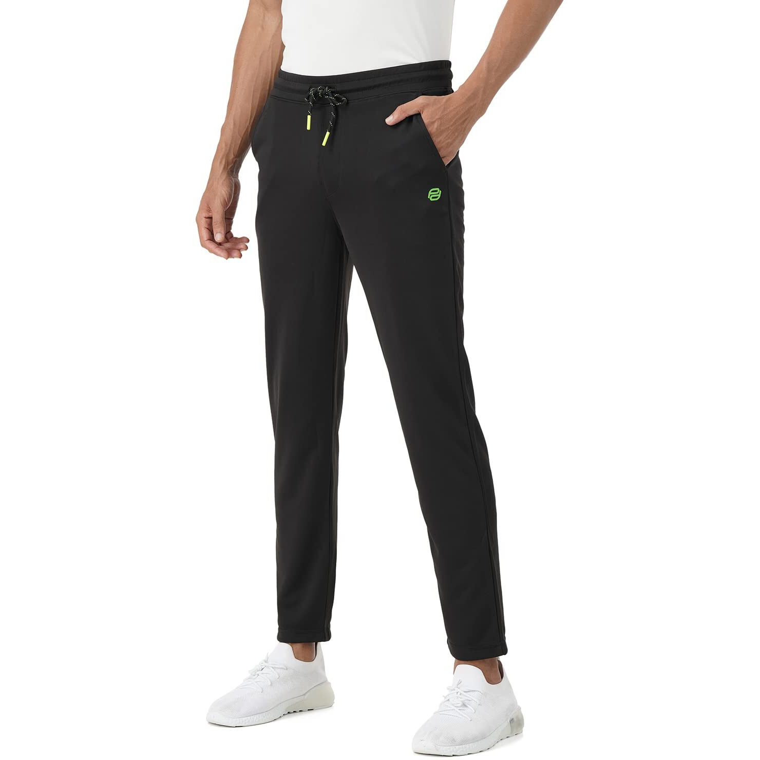 PUMPD Mens Regular Track Pants (PUMSS23MTR-022_Whacky Black_XL)