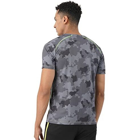 PUMPD Mens Regular Fit T-Shirt (PUMSS23MTS-033_Whacky Black XL)
