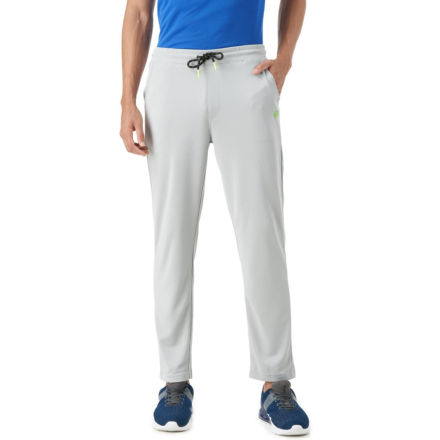 PUMPD Mens Regular Track Pants (PUMSS23MTR-022_Silver Grey_L)