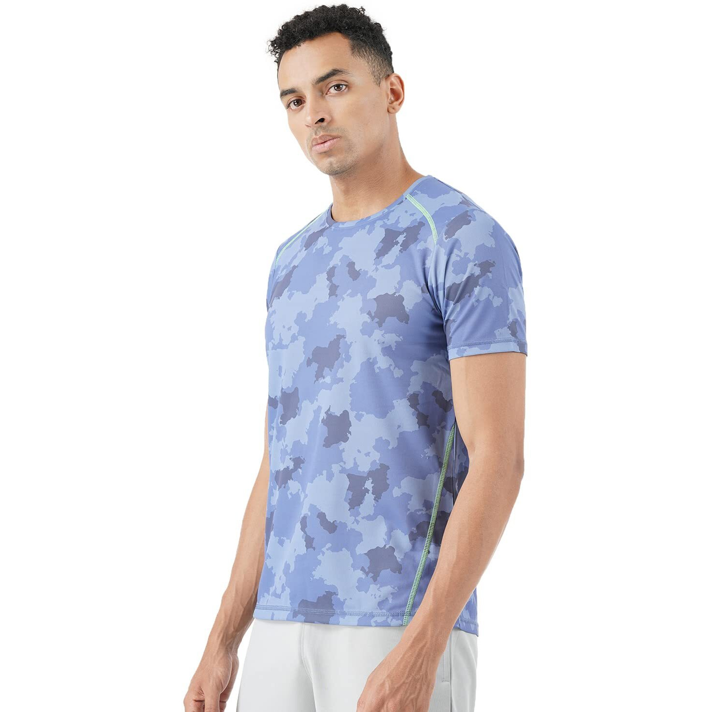 PUMPD Mens Regular Fit T-Shirt (PUMSS23MTS-033_Deep Blue Sea L)