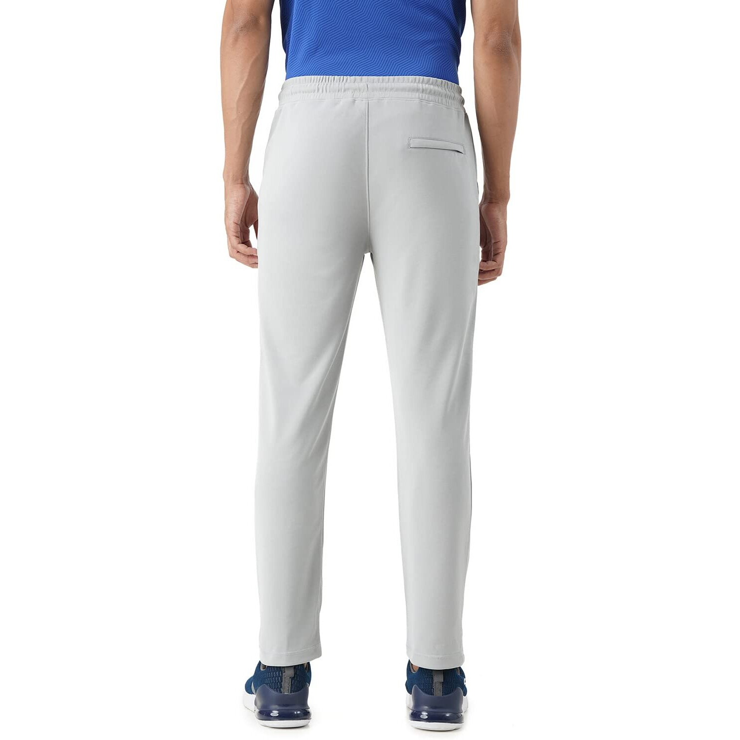 PUMPD Mens Regular Track Pants (PUMSS23MTR-022_Silver Grey_XL)