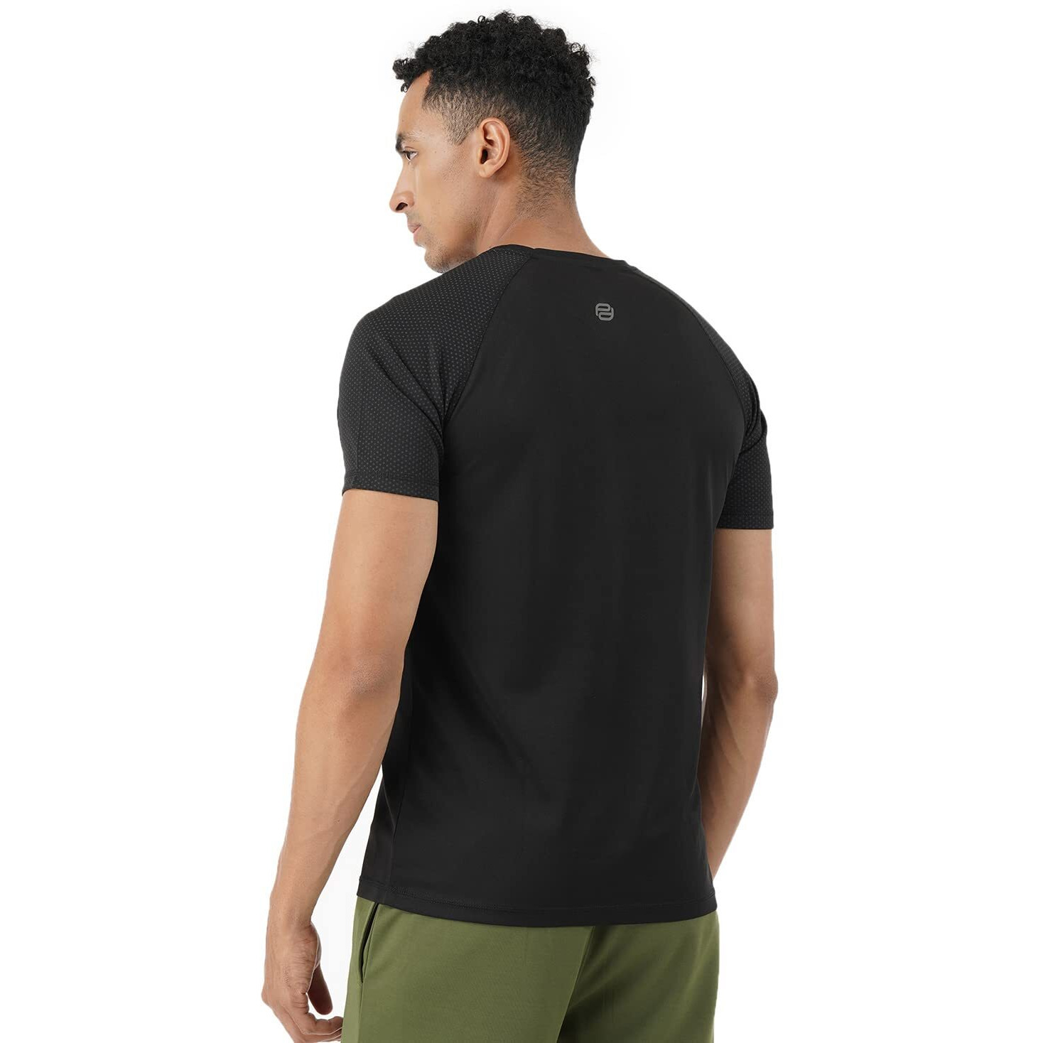 PUMPD Mens Regular Fit T-Shirt (PUMSS23MTS-030_Whacky Black L)
