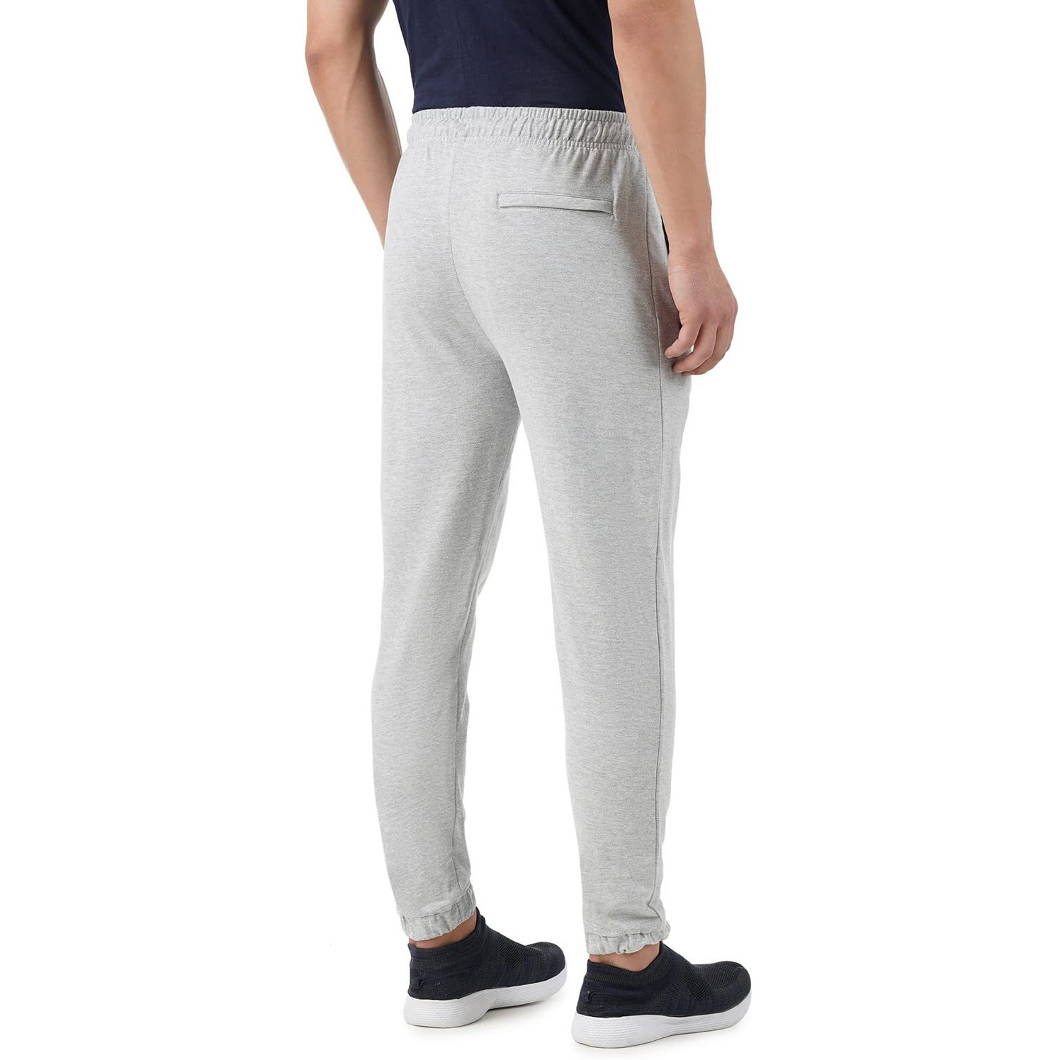 PUMPD Mens Regular Track Pants (PUMSS23MJG-025_Silver Grey_M)