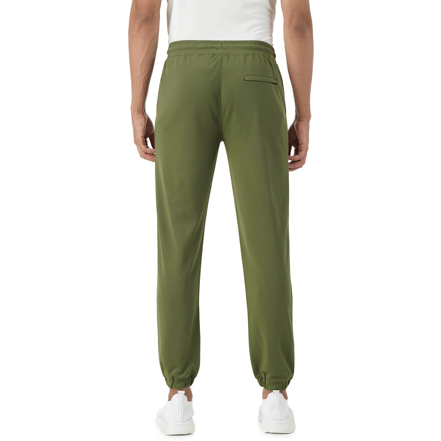 PUMPD Mens Regular Track Pants (PUMSS23MJG-024_Olive-r Twist_M)