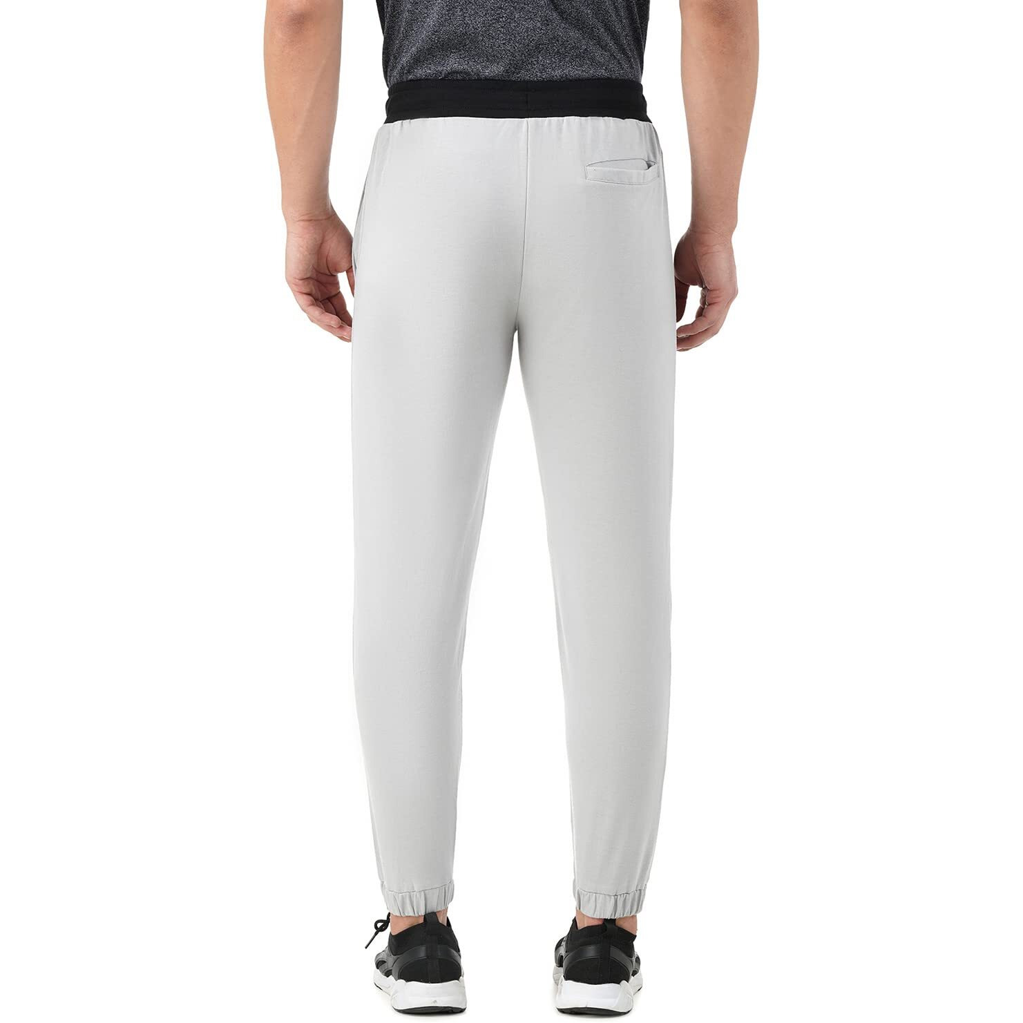 PUMPD Mens Regular Track Pants (PUMSS23MJG-023_Silver Grey_L)