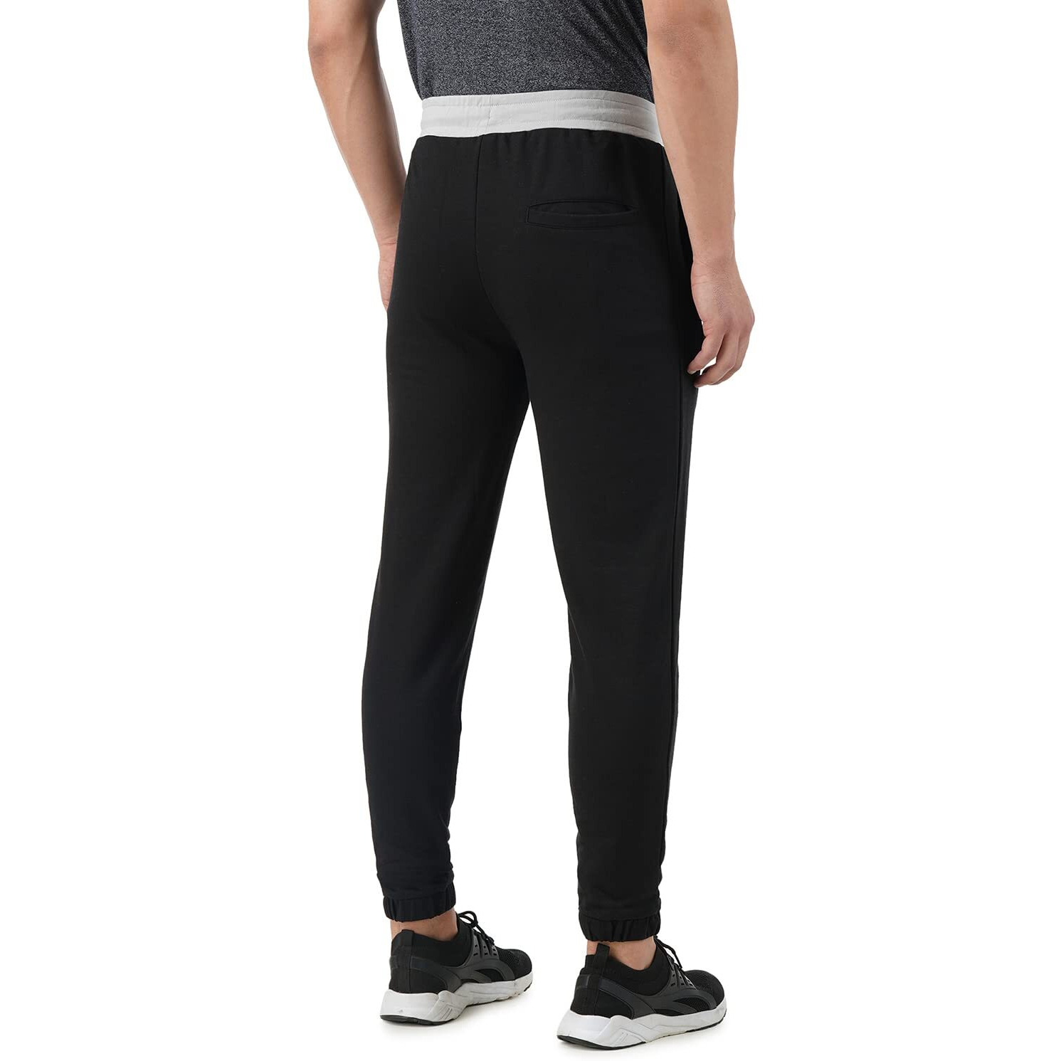 PUMPD Mens Regular Track Pants (PUMSS23MJG-023_Whacky Black_L)