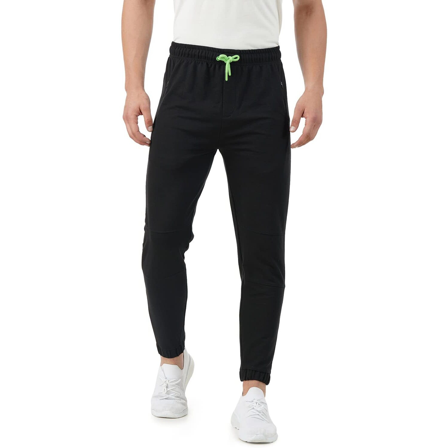 PUMPD Mens Regular Track Pants (PUMSS23MJG-026_Whacky Black_M)