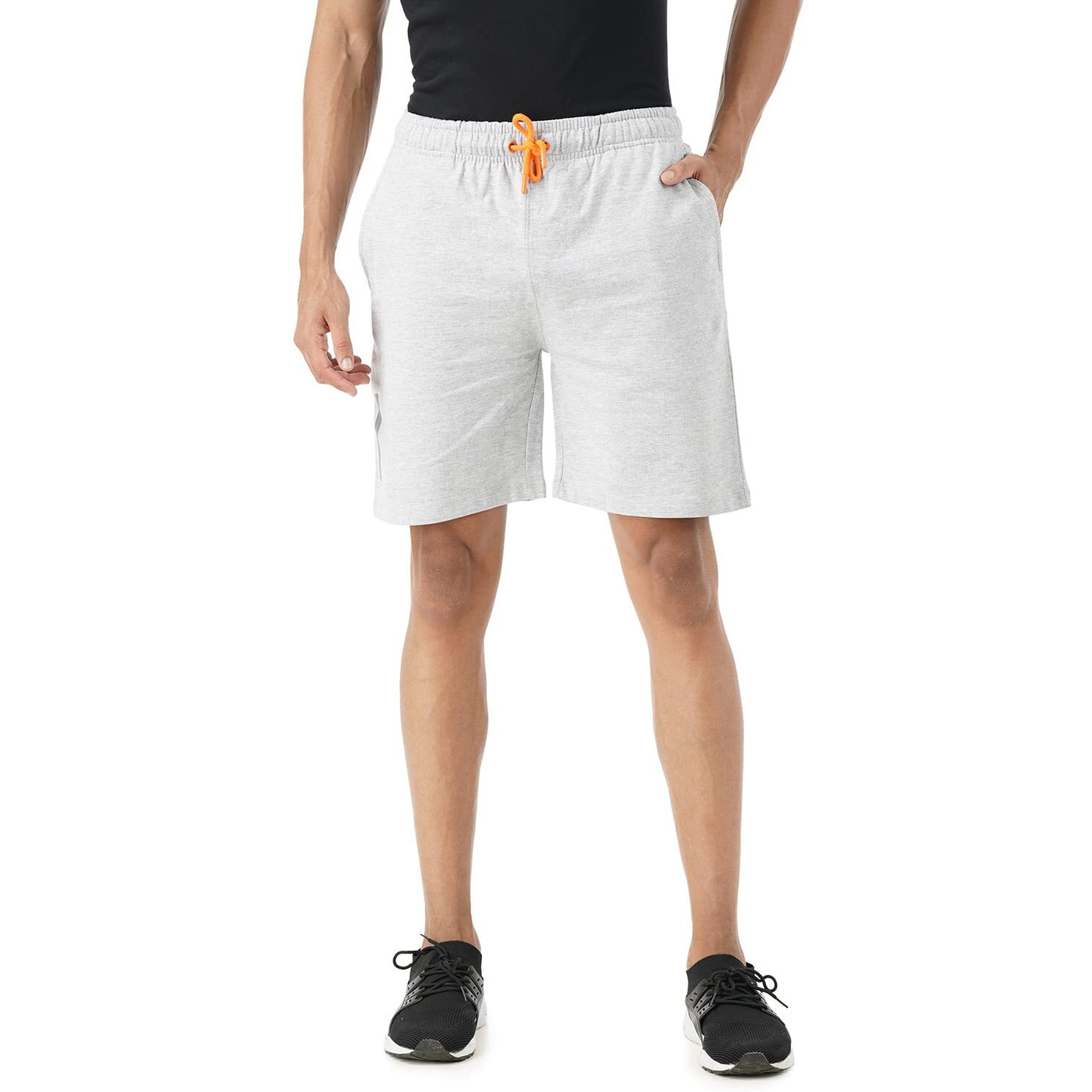 PUMPD Mens Bermuda Shorts (PUMSS23MSH-019_Silver Grey_L)