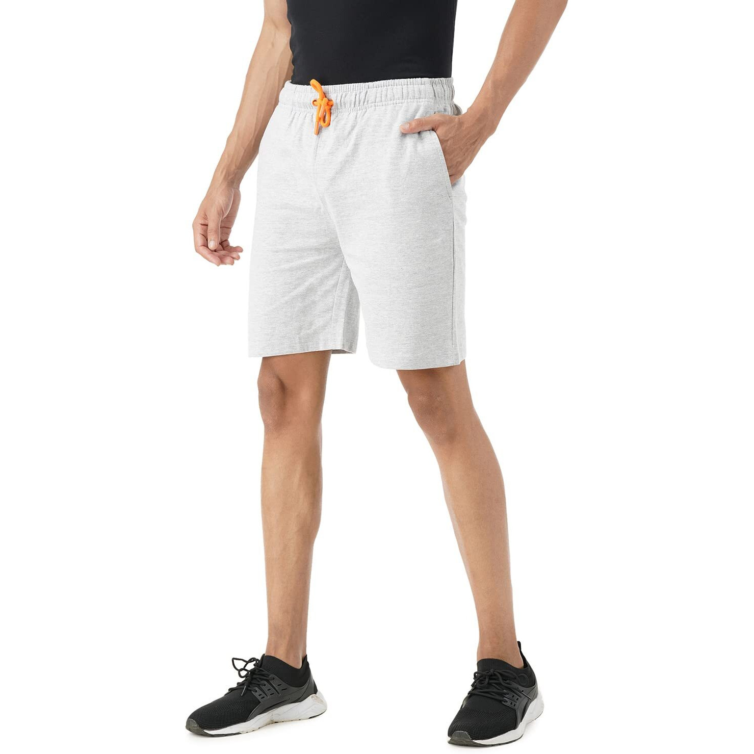 PUMPD Mens Bermuda Shorts (PUMSS23MSH-019_Silver Grey_L)