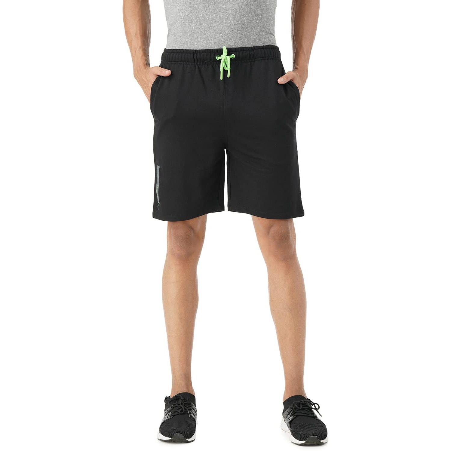 PUMPD Mens Bermuda Shorts (PUMSS23MSH-019_Whacky Black_XL)
