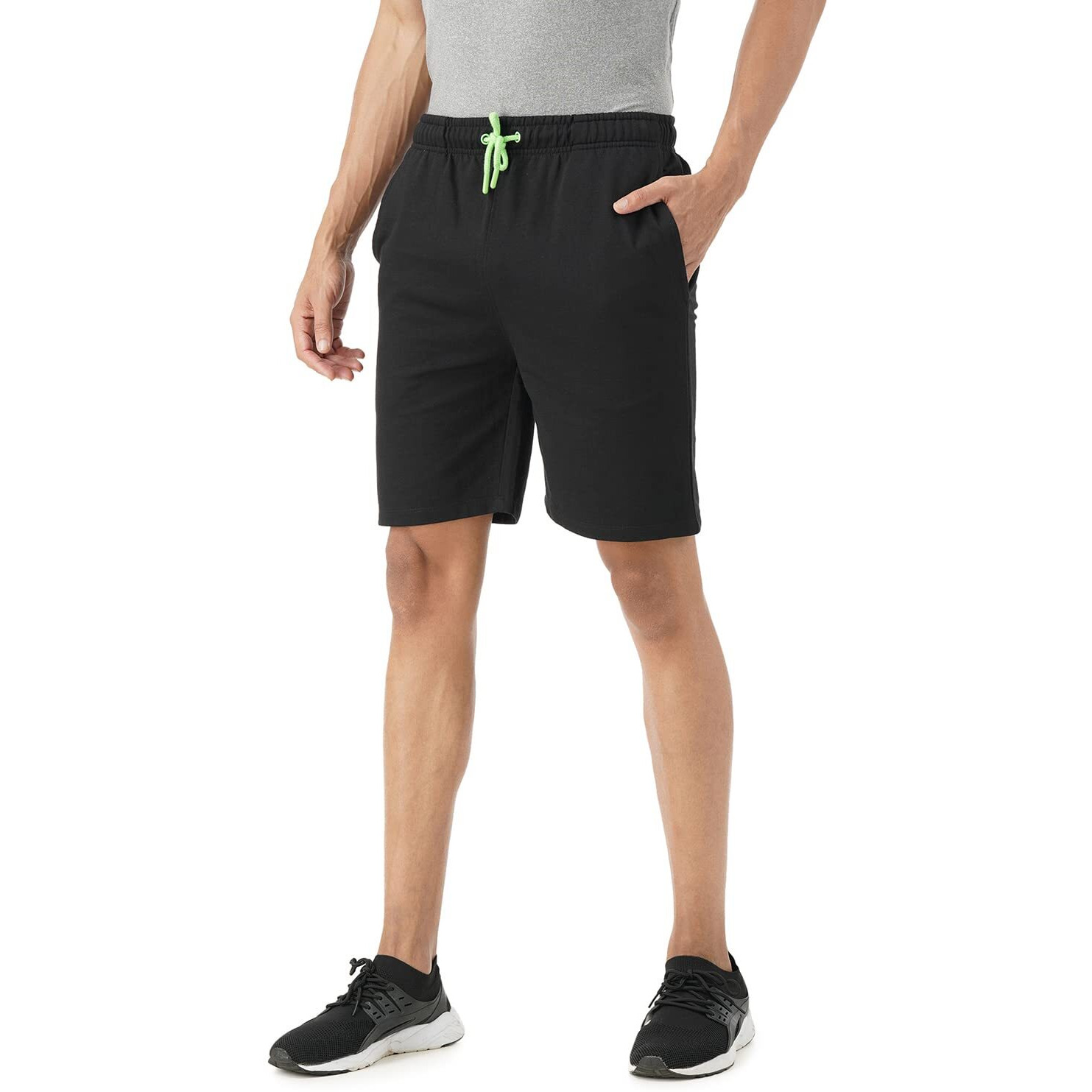 PUMPD Mens Bermuda Shorts (PUMSS23MSH-019_Whacky Black_XL)