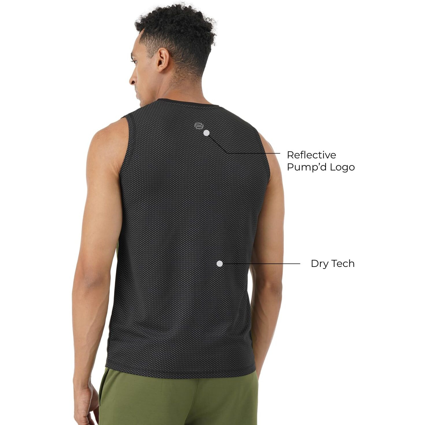 PUMPD Mens Regular Fit T-Shirt (PUMSS23MTK-028_Whacky Black M)