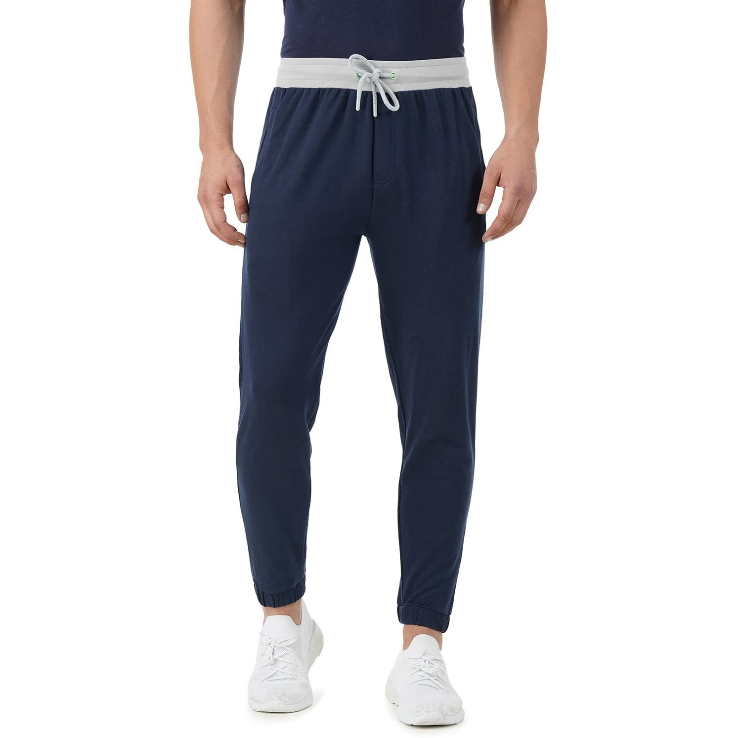 PUMPD Mens Regular Track Pants (PUMSS23MJG-023_Wavy Navy_M)