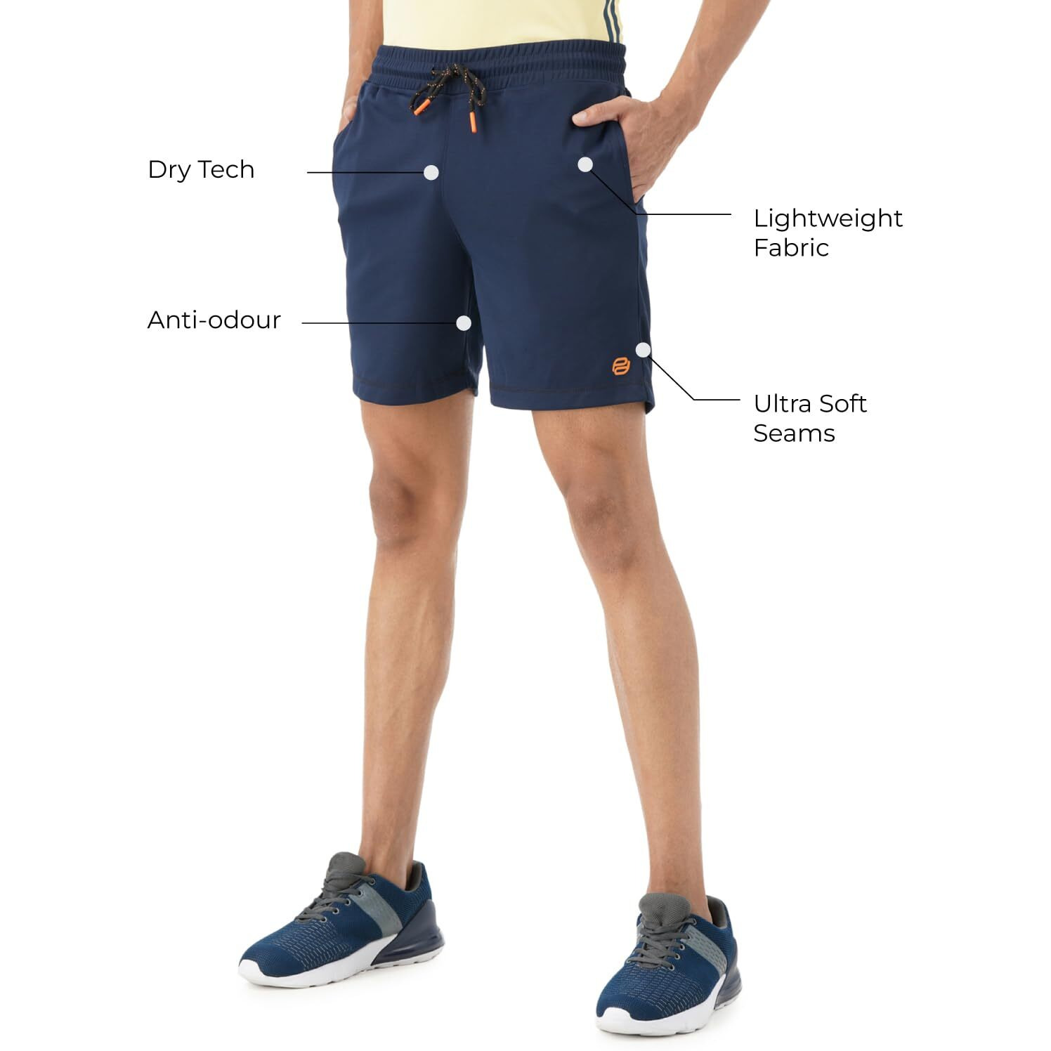 PUMPD Mens Bermuda Shorts (PUMSS23MSH-017_Wavy Navy_S)