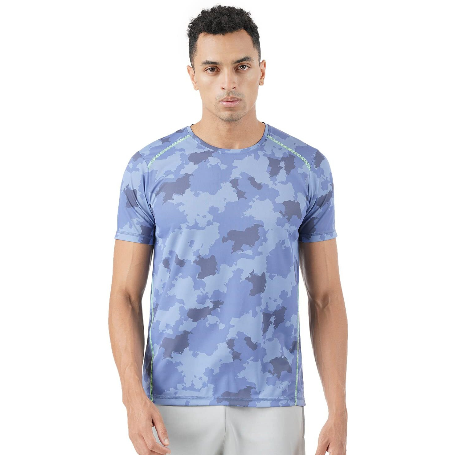 PUMPD Mens Regular Fit T-Shirt (PUMSS23MTS-033_Deep Blue Sea S)