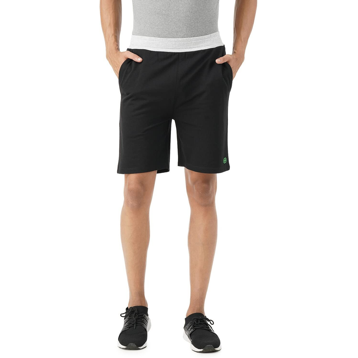 PUMPD Mens Bermuda Shorts (PUMSS23MSH-018_Whacky Black_L)