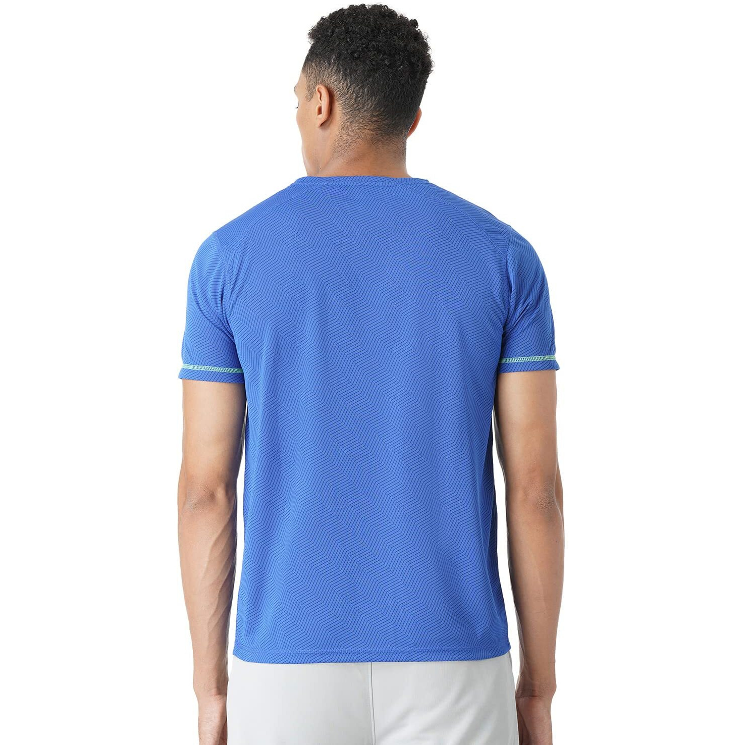 PUMPD Mens Regular Fit T-Shirt (PUMSS23MTS-034_Go Indigo S)