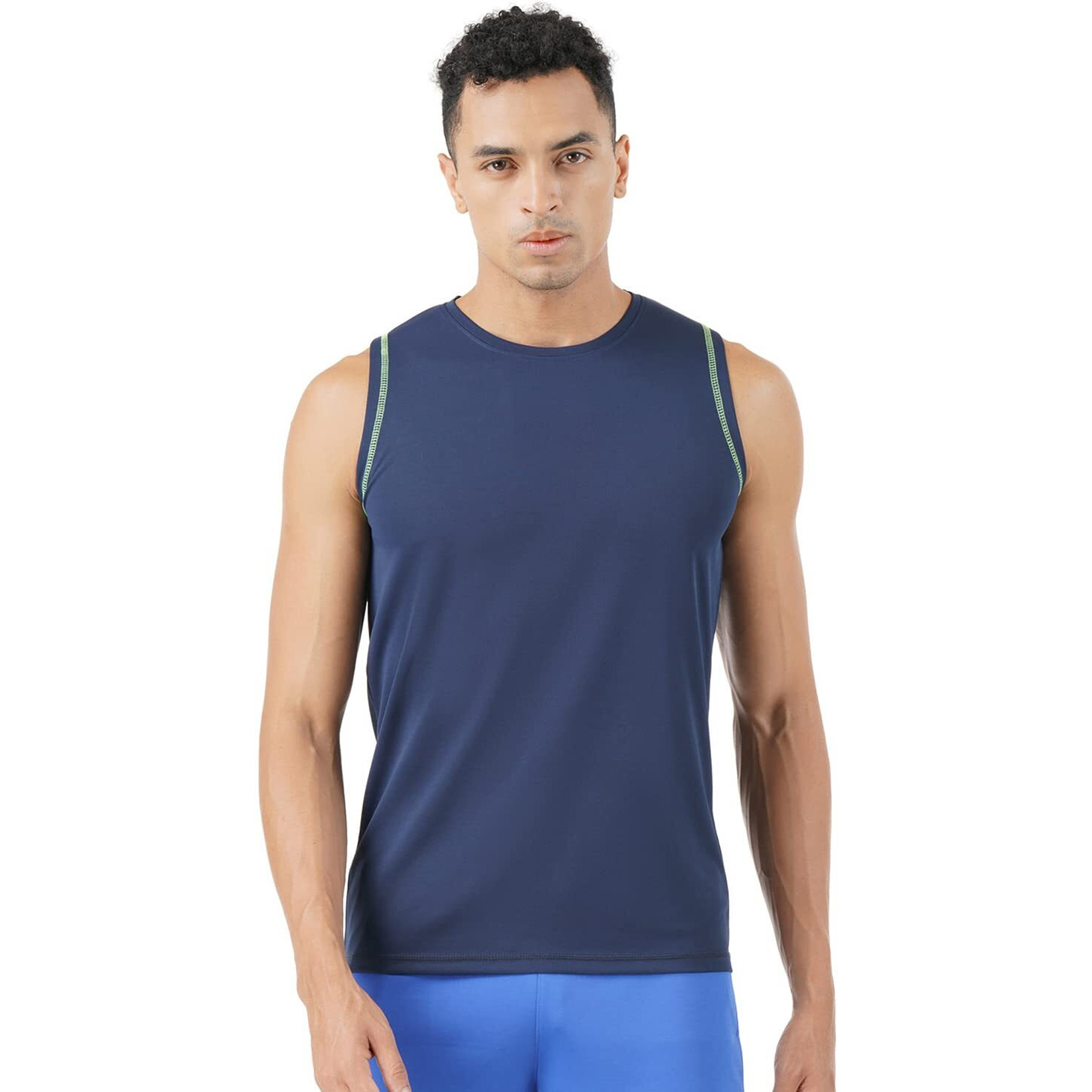 PUMPD Mens Regular Fit T-Shirt (PUMSS23MTK-027_Go Indigo L)