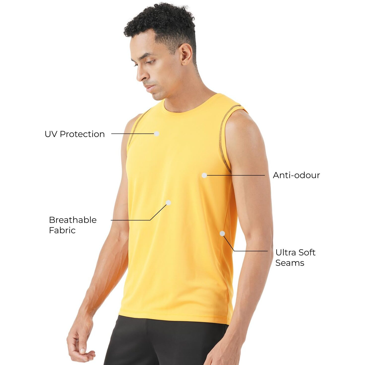 PUMPD Mens Regular Fit T-Shirt (PUMSS23MTK-027_Orange Energy L)