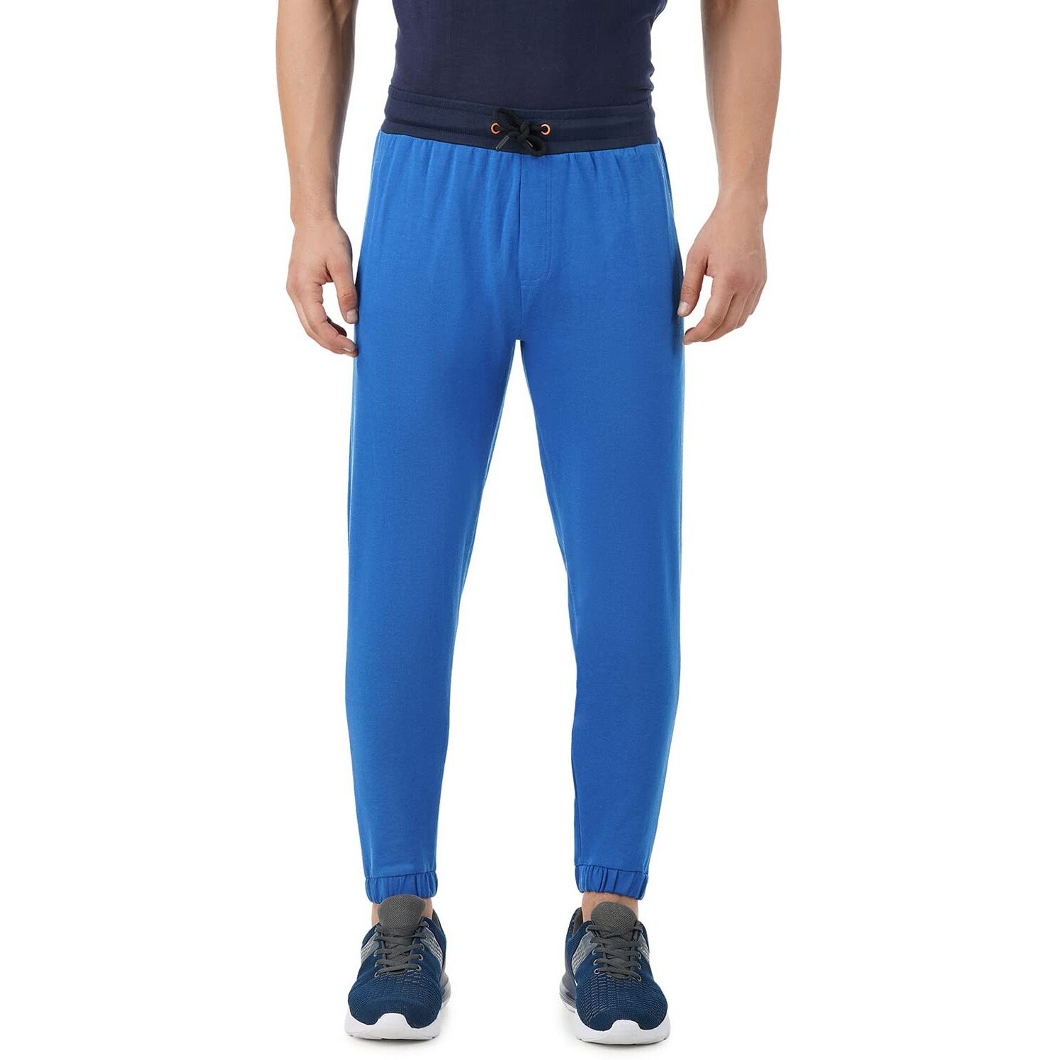 PUMPD Mens Regular Track Pants (PUMSS23MJG-023_Deep Blue Sea_XL)