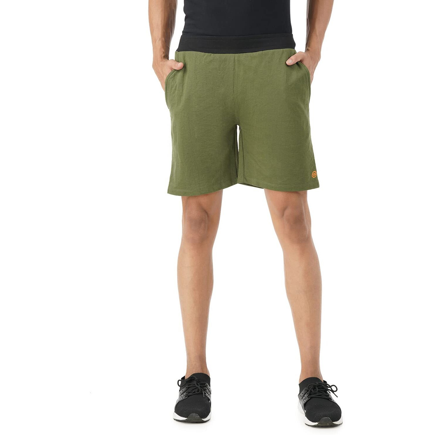 PUMPD Mens Bermuda Shorts (PUMSS23MSH-018_Olive-r Twist_M)